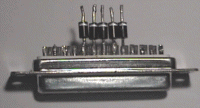 diodes attached to DB-25